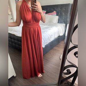 brides maids dress - one size - can be worn many ways